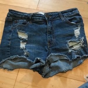 Jean shorts